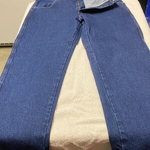 Rustler Men's Bootcut Jeans - Deep Indigo